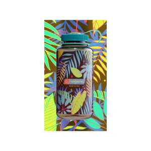 Butelka Nalgene Wide Mouth Botanical Ferns Sustain 1L