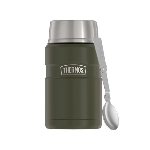 Termos obiadowy Thermos King Food Jar zieleń wojskowa 0,71 L