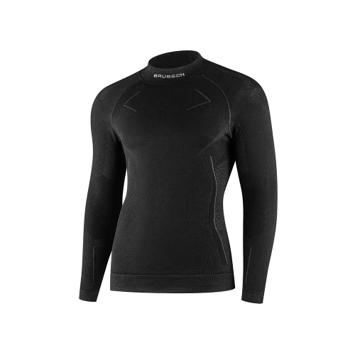 Bluza termoaktywna męska Brubeck Extreme Merino S czarny