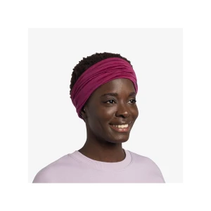 Chusta Buff Lightweight Merino Wool Solid Magenta