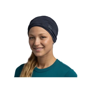 Chusta Buff Lightweight Merino Wool Solid Night Blue