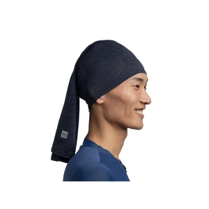 Chusta Buff Lightweight Merino Wool Solid Night Blue
