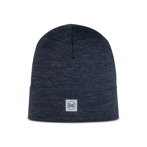 Czapka Buff Lightweight Merino Wool Hat SOLID NIGHT BLUE
