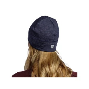 Czapka Buff Lightweight Merino Wool Hat SOLID NIGHT BLUE