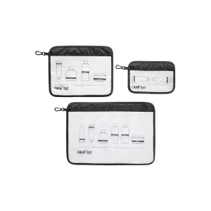 Zestaw organizerów Tatonka Zip Flight Bag Set black