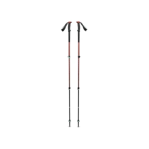 Kije trekkingowe Black Diamond Trail Iron Red