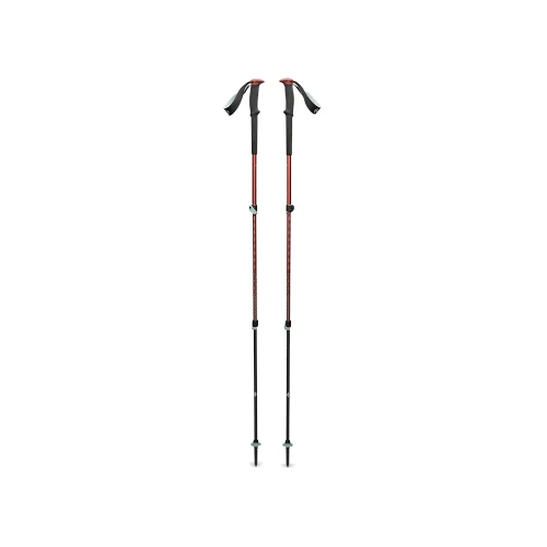 Kije trekkingowe Black Diamond Trail Iron Red