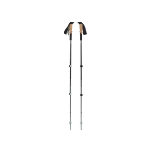 Kije trekkingowe Black Diamond Pursuit Shock Steel Grey-Foam Green S/M