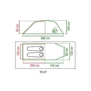 Namiot Coleman Cortes 2 Blue