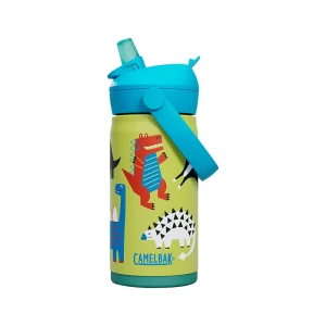 Butelka termiczna Camelbak Thrive Flip Straw Kids Vacuum Insulated Stainless Steel 0,35 L Dino Jam