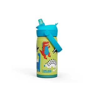 Butelka termiczna Camelbak Thrive Flip Straw Kids Vacuum Insulated Stainless Steel 0,35 L Dino Jam