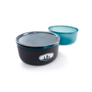 Zestaw GSI Ultralight Nesting Bowl+Mug Blue