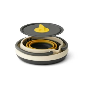 Zestaw Sea To Summit Frontier Ultralight Collapsible Kettle Cook Set - [3 Piece] 1.1L Kettle, 2x Mug