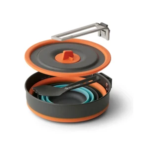 Zestaw Sea To Summit Frontier Ultralight Collapsible One Pot Cook Set - [3 Piece] 1L Pot