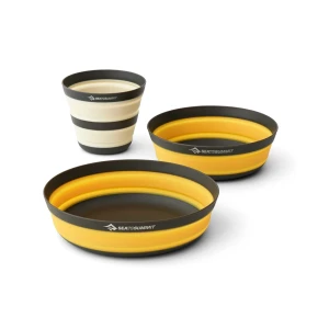 Zestaw naczyń Sea To Summit Frontier Ultralight Collapsible Dinnerware Set - [3 Piece]