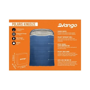 Śpiwór Vango Polaris Kingsize Neptune