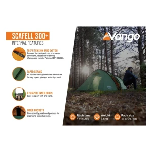 Namiot Vango Scafell 300 Plus Pamir Green