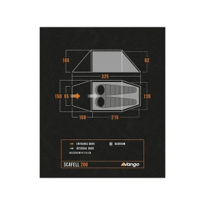 Namiot Vango Scafell 200 Pamir Green