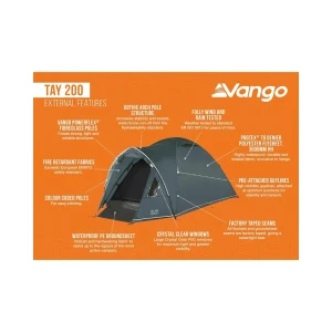 Namiot Vango Tay 200 Deep Blue
