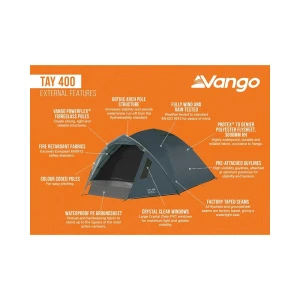Namiot Vango Tay 400 Deep Blue