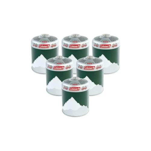 Zestaw kartuszy Coleman Performance Gas C500 Value 6PACK