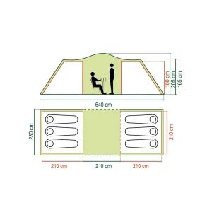 Namiot Coleman Spruce Falls 6