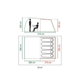 Namiot Coleman Waterfall 5
