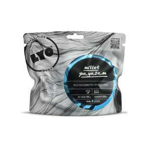 Liofilizowane danie LyoFood Jaglanka na napoju kokosowym z rodzynkami i migdałami 53g (210g)