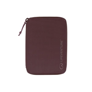 Portfel Lifeventure RFID Mini Travel Wallet Recycled Plum