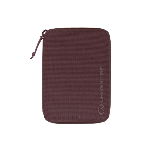 Portfel Lifeventure RFID Mini Travel Wallet Recycled Plum