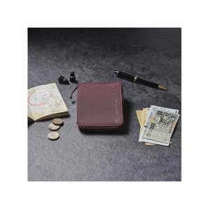 Portfel Lifeventure RFID Mini Travel Wallet Recycled Plum