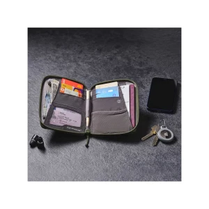 Portfel Lifeventure RFID Mini Travel Wallet Recycled Olive