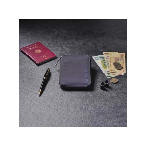 Portfel Lifeventure RFID Mini Travel Wallet Recycled Navy Blue