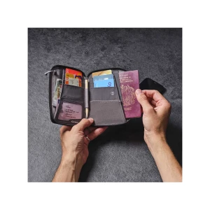 Portfel Lifeventure RFID Mini Travel Wallet Recycled Grey