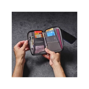 Portfel Lifeventure RFID Mini Travel Wallet Recycled Grey