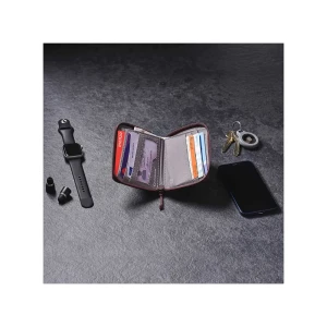 Portfel Lifeventure RFID Bi-Fold Wallet Reycled Plum