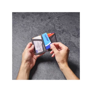 Portfel Lifeventure RFID Card Wallet Recycled Grey