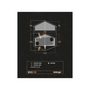 Namiot Vango Nevis 200 Pamir Green