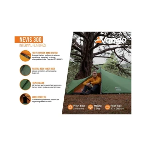 Namiot Vango Nevis 300 Pamir Green