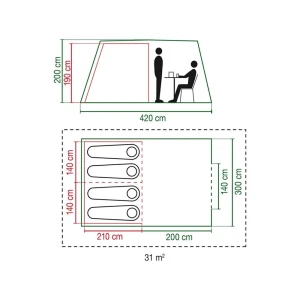 Namiot Coleman Cook 4
