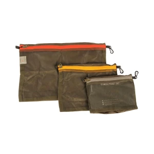 Zestaw organizerów Tasmanian Tiger Mesh Pocket Set olive