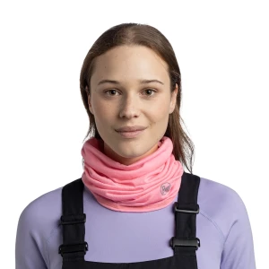 Chusta Buff Lightweight Merino Wool Solid Rose Pink