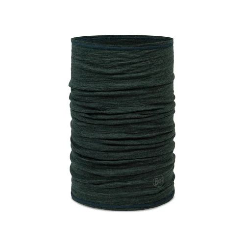 Chusta Buff Lightweight Merino Wool Multistripes Forest