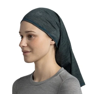 Chusta Buff Lightweight Merino Wool Multistripes Forest