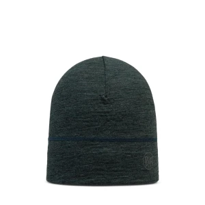 Czapka Buff Lightweight Merino Wool Beanie MULTISTRIPES FOREST