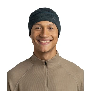 Czapka Buff Lightweight Merino Wool Beanie MULTISTRIPES FOREST