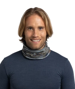 Chusta Buff Lightweight Merino Wool DYE FLINT