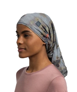 Chusta Buff Lightweight Merino Wool DYE FLINT