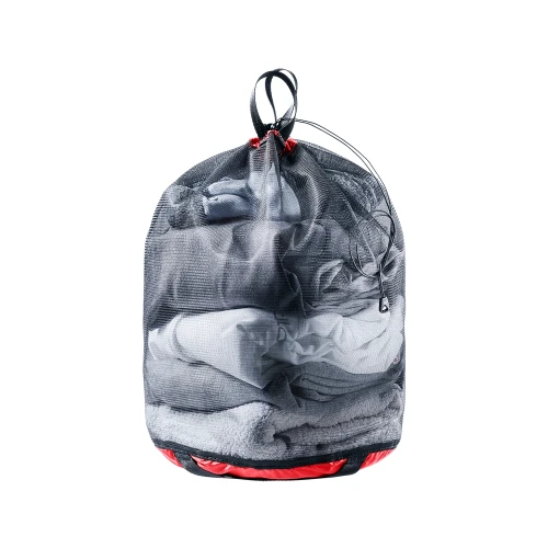 Worek bagażowy Deuter Mesh Sack 5 cherry-black