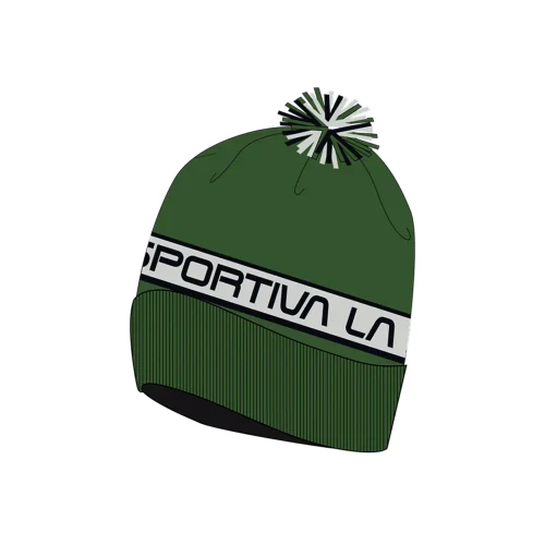 Czapka La Sportiva Orbit Beanie Aspen Green/Chalk L